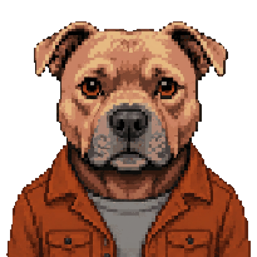 Pixel portrait of Tonic, senior designer